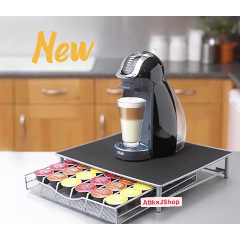 Nescafe Dolce Gusto Capsule Drawer Holder Storage Box Rack Tempat Kapsul