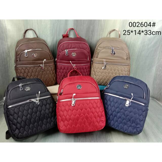 Tas Ransel Sighmon 002604# / Tas Wanita / Tas Import / Kualitas Terbaru / Murah