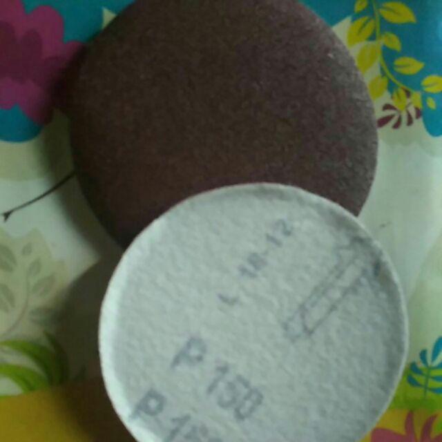 Amplas Bulat-velcro-tempel-sanding Pad Grit 100