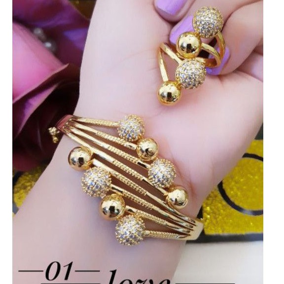 Xuping Set Gelang dan Cincin S625