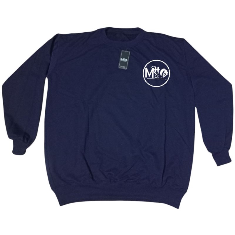 crewneck Jumbo logo MHS Basic Bigsize XXXL XXXXL XXXXXL Pria wanita