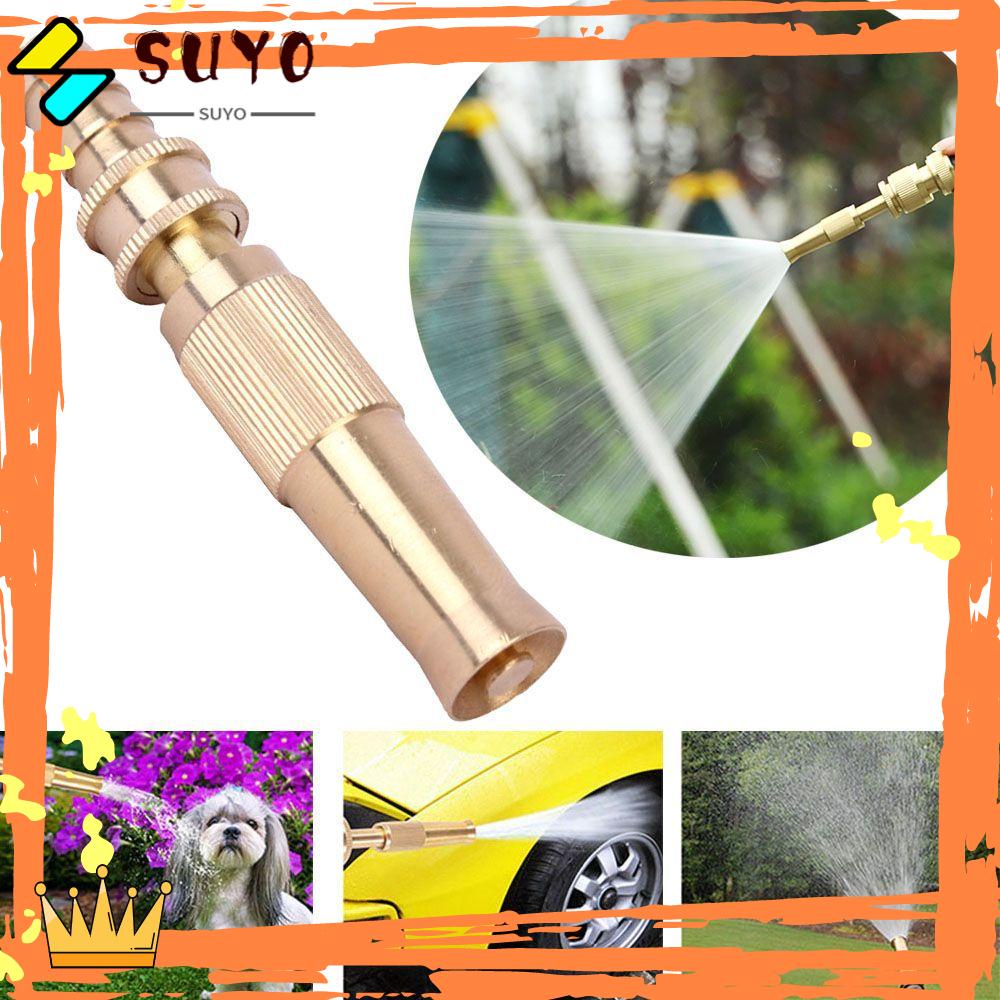 Suyo Nozzle Spray Tekanan Tinggi Adjustable Bahan Kuningan Untuk Irigasi Taman