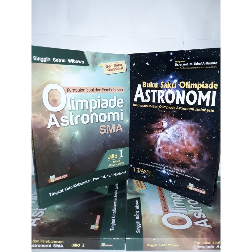 PAKET BUKU SMA - OLIMPIADE ASTRONOMI SMA