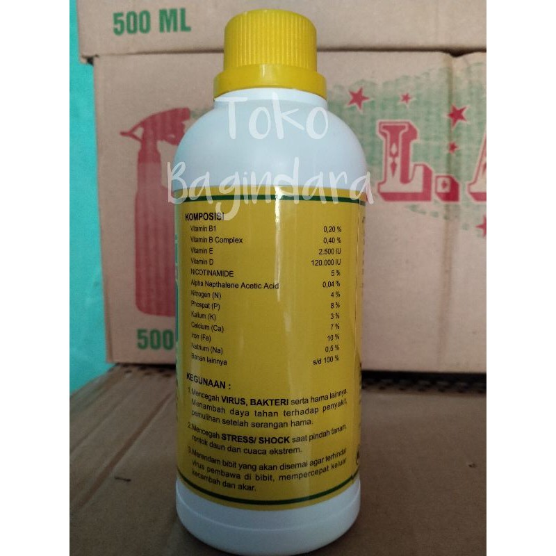 Pupuk Vitani 500ML Multivitamin B1, B Complex dan E Untuk Tanaman