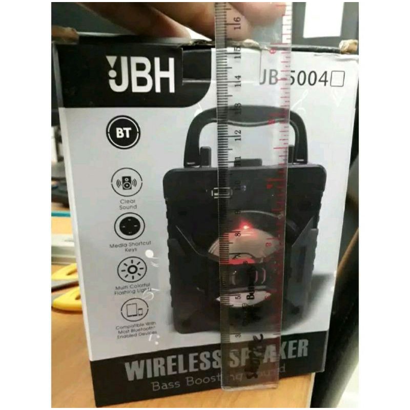 SPEAKER BLUETOOTH PORTABLE WIRELESS JBH-5004 JB-5001 BASS