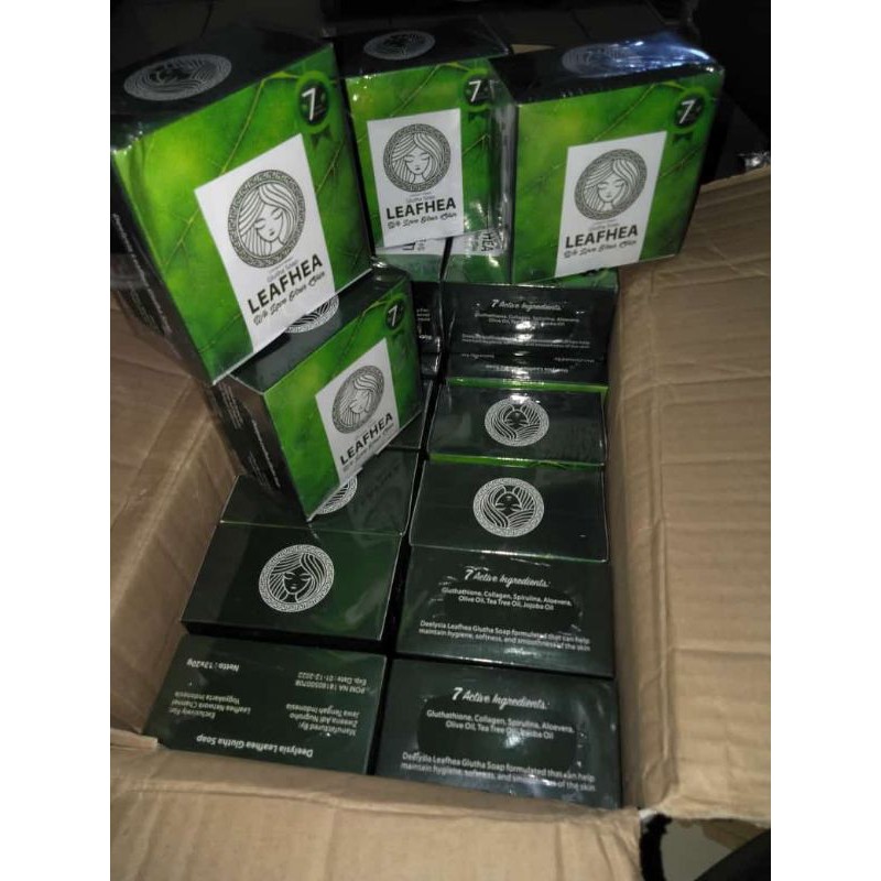 LEAFHEA GLUTA SOAP/ SABUN LEAFHEA