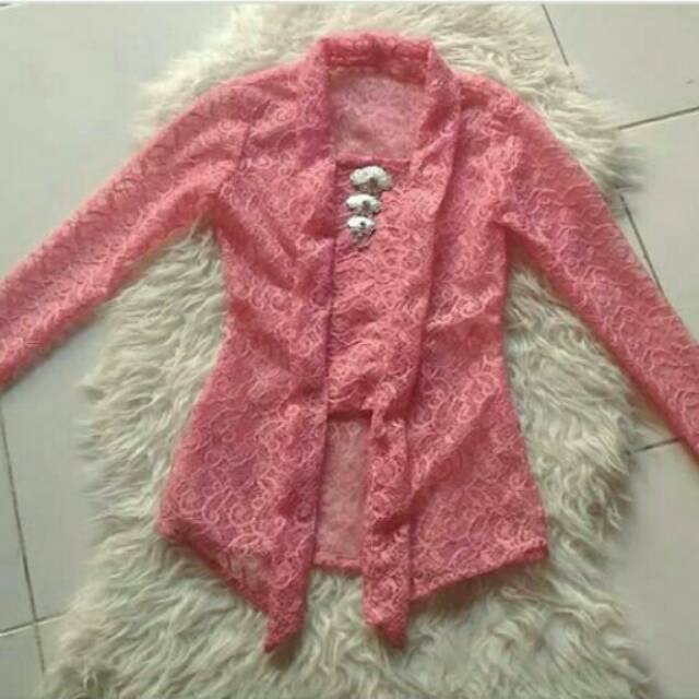 Kutubaru brokat lengan panjang