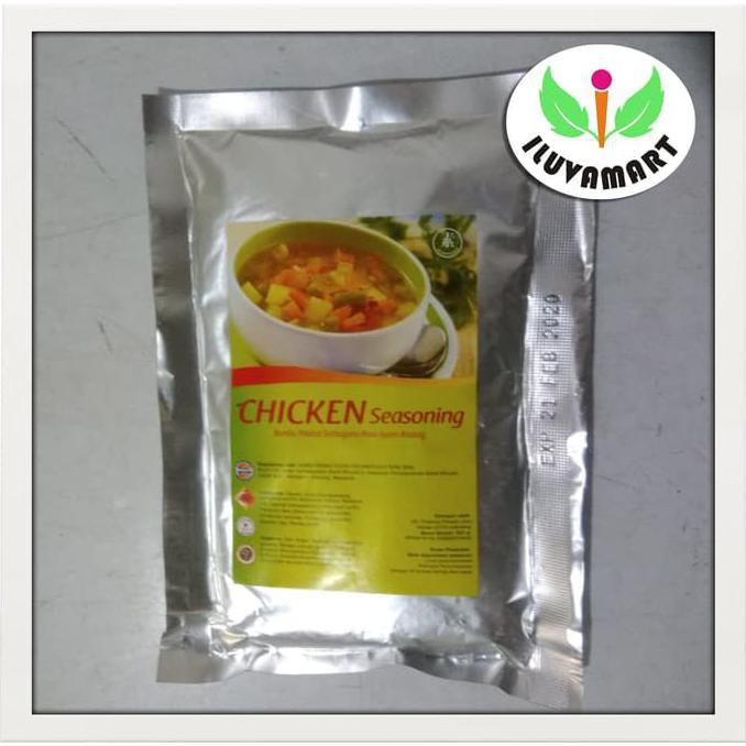 

Vegetarian Chicken Seasoning Powder 200g / Kaldu Ayam Vege / Su Ci Fen