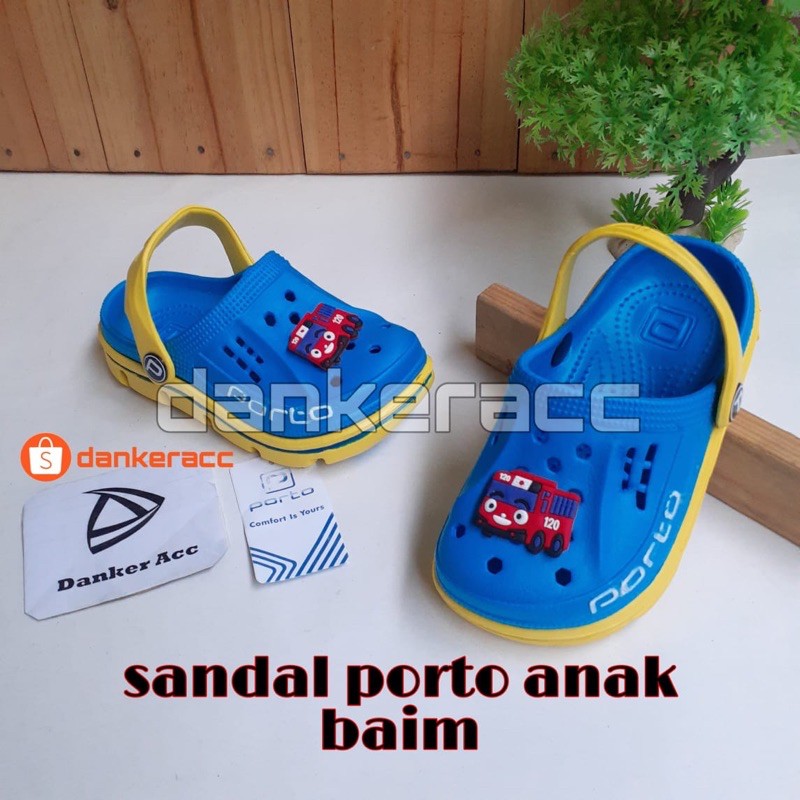 Sandal Selop Porto Baim Anak - Sandal Baim Anak