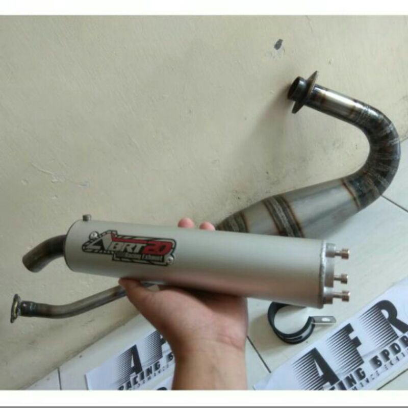 knalpot ABRT20 ninja 2 tak R RR