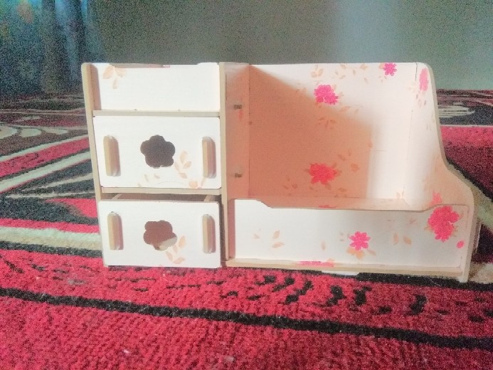 Rak Kosmetik Make Up Organizer Kotak / Wadah Tempat Meja Rias Makeup Serbaguna Multifungsi