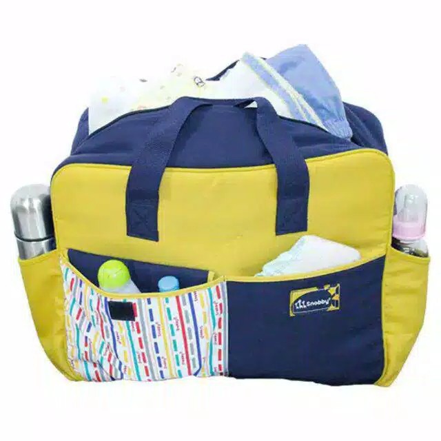 BESAR Snobby Tas Bayi Perlengkapan Baby Baru Lahir Lucu Peralatan Newborn Travelling TPT-1671 murah