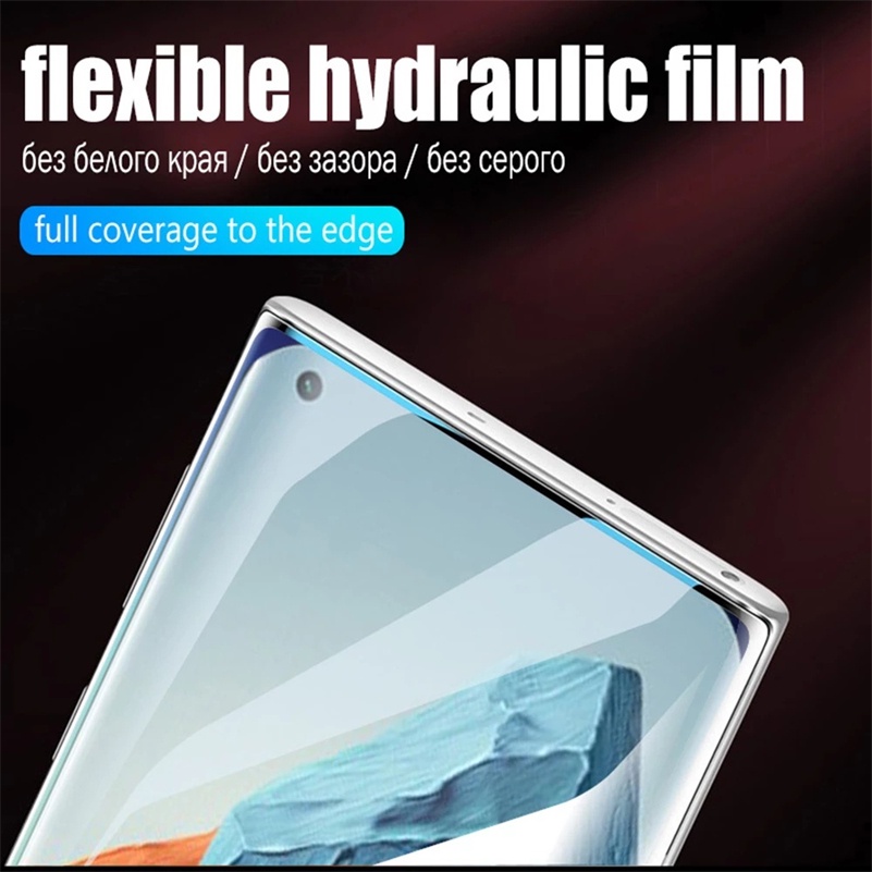 Film Hydrogel Pelindung Layar Full Cover Untuk Redmi Note 11 11s 10 10s 9 9s 8 7 6 5 Pro Redmi 10C 10A 10 9 9A 9C 9T 8 8A 7 7A Xiaomi Mi 11 Lite Mi 11T Pro 12 11T Pro Poco F3 M3 M4 Poco X3 Pro NFC Anti-fingerprint Full Cover Soft TPU Screen Protector Film