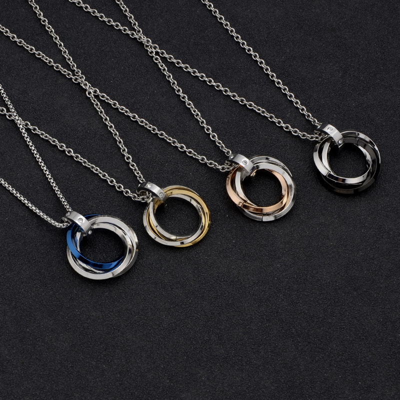 Kalung Pria Rantai Silver Titanium 316L Stailnless Steel Cowok Laki Keren Original Anti Karat