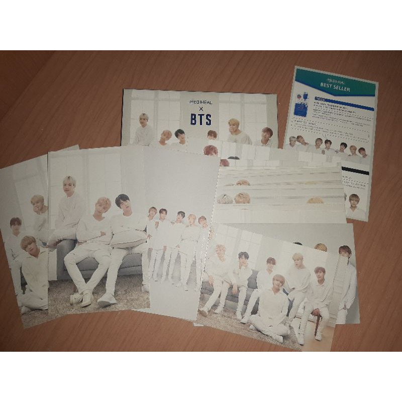 

BTS x MEDIHEAL POSTCARD HYDRATING SET