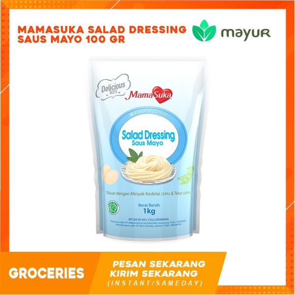 

Mamasuka Salad Dressing Saus Mayo 100 gr