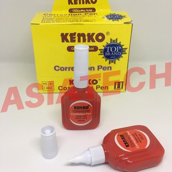 

Lucu Tip X Cair Kenko Ke-01 / Correction Pen Kenko Ke -01 (1 Lusin) Promo
