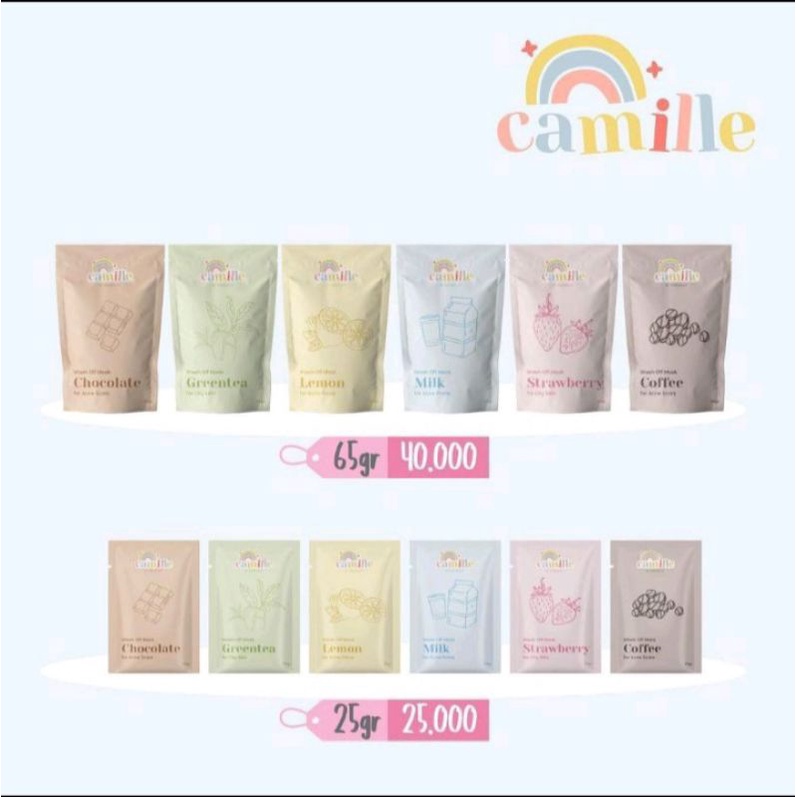 BPOM✅READY STOCK✅MASKER CAMILLE BEAUTY ORIGINAL✅