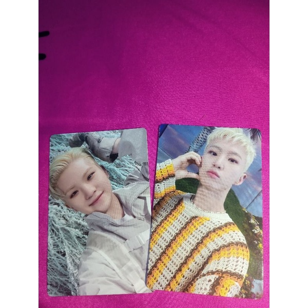 [[DESK❗]] No Damage Photocard Seventeen Hoshi Woozi Sector 17