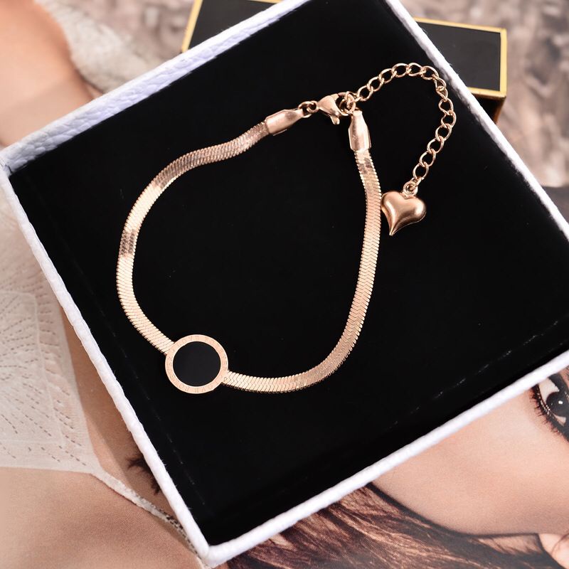 Gelang Tangan Wanita emas Titanium - Perhiasan Tangan Wanita model import Korea Terbaru