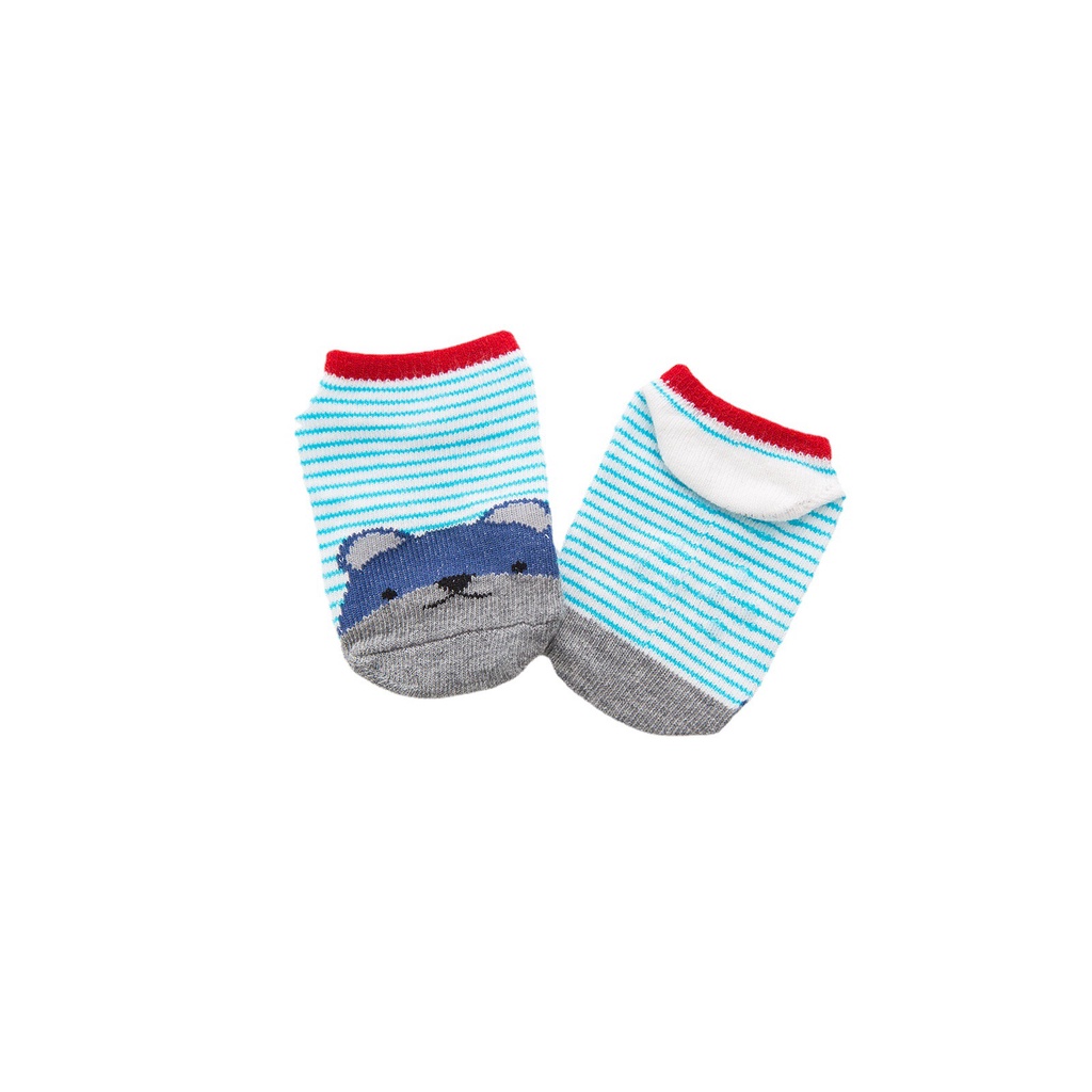 D13 Kaos kaki anak / kaos kaki bayi pendek motif binatang