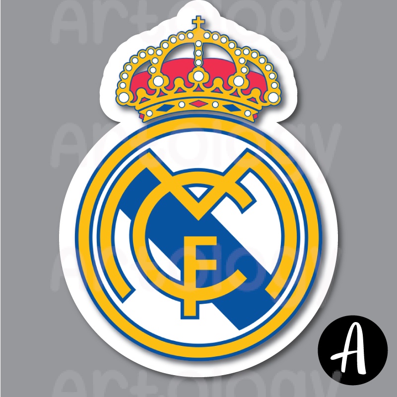 

[@Rp 4.500, Minimal beli 3] Sticker Tahan Air Real Madrid Klub Bola Liga Spanyol La Liga LaLiga - Stiker Laptop Koper Water Resistant