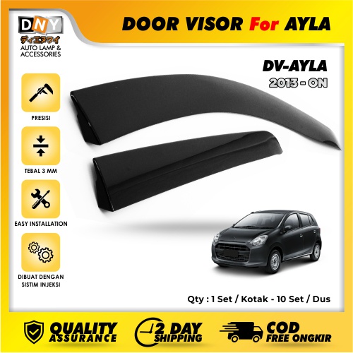 Talang Air / Door Visor DNY Ayla– Injection High Quality