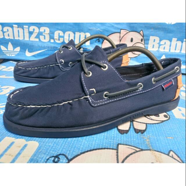 Sebago Docksides Spinnaker Canvas Original BNIB