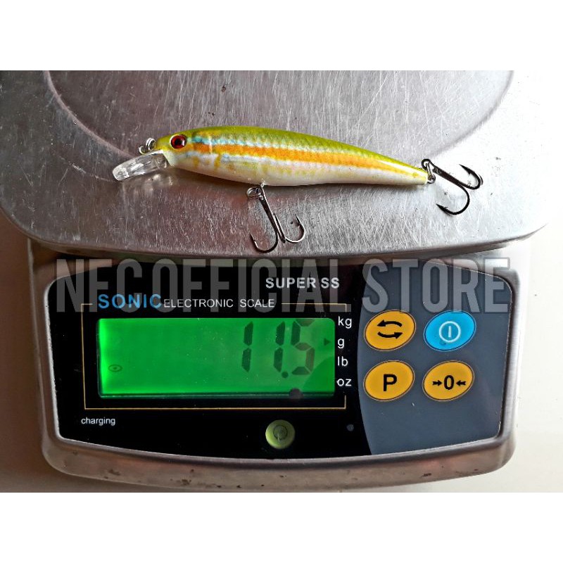 Lure minnow Floating 10cm / 11,5gr BEST DESIGN dengan warna KILLER