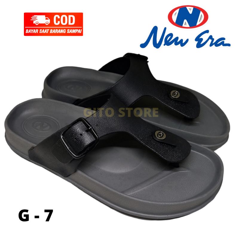 sandal pria new era- sandal santai pria-sandal jepit pria-sandal pria mura 39-43