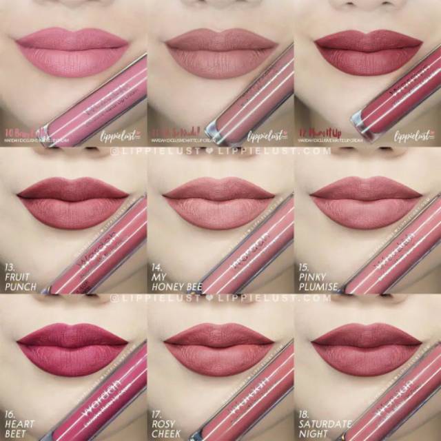 WARDAH Exclusive Matte Lip Cream 4gr ~ Original 100%