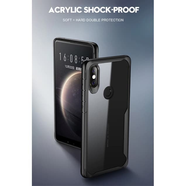 XIAOMI REDMI NOTE 5 5 PRO REDMI NOTE 6 6 PRO  Hard Case Fusion Shockproof Clear Armor Bumper