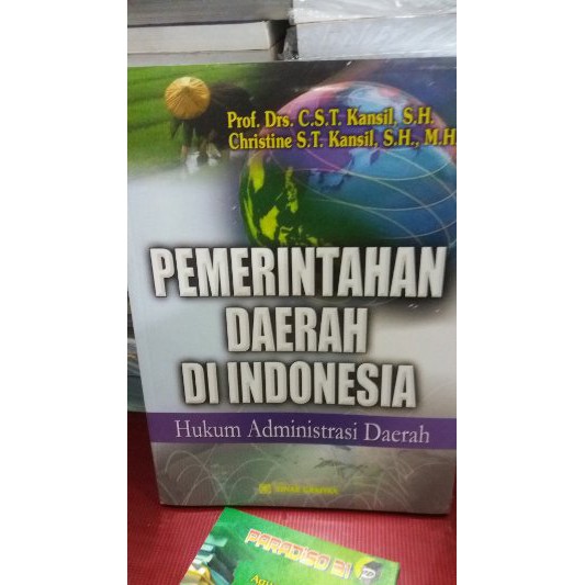 Jual Buku PEMERINTAHAN DAERAH DI INDONESIA HUKUM ADMINISTRASI DAERAH ...