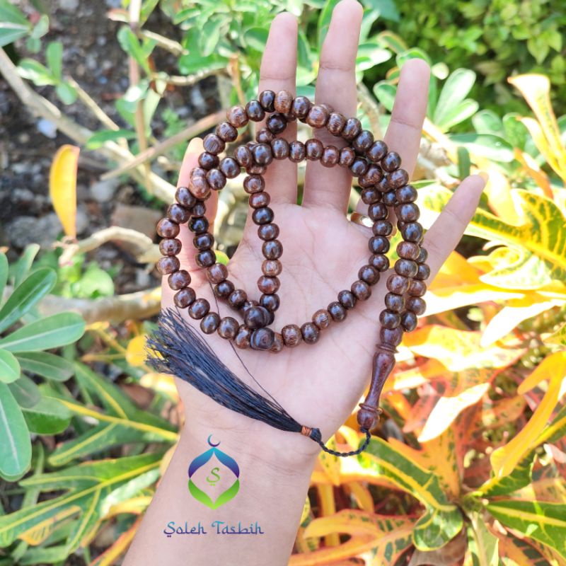 Tasbih Galih Asem Super 99 Butir Size 8mm