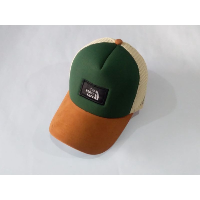 TOPI TRUCKER THENORTHFACE - TOPI JARING MOTIF DISTRO