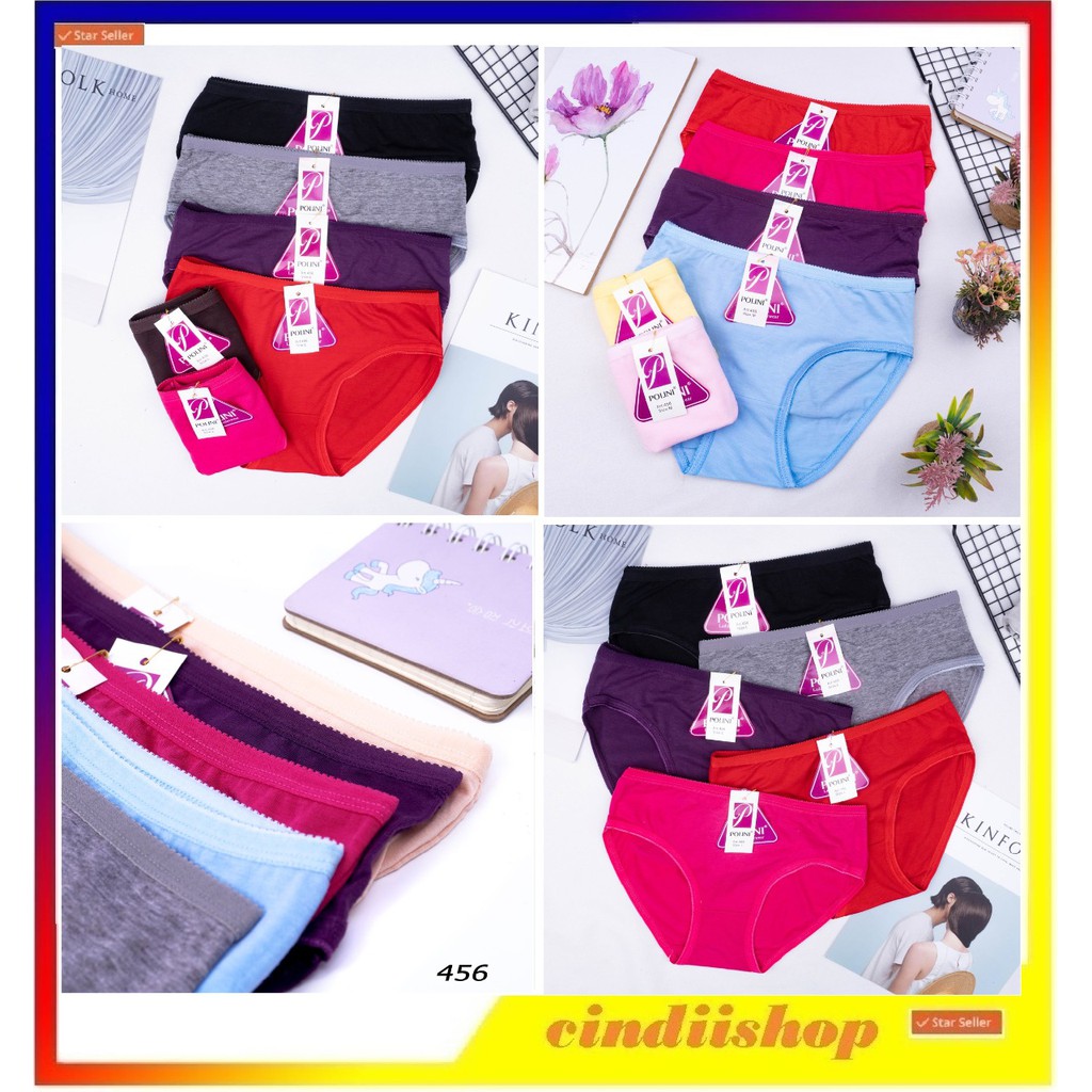 Celana Dalam Perempuan Cd Undies Wanita Cewek Sempak Polini 456