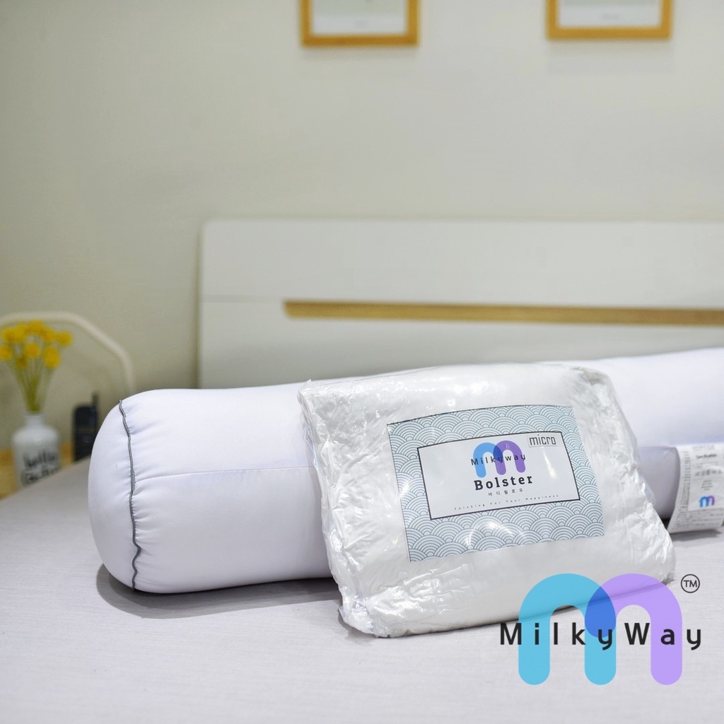 [MilkyWay] Guling Micro (Bulu Angsa Sintetis) / Microfiber Bolster (Goose Down Feather) (1pcs)