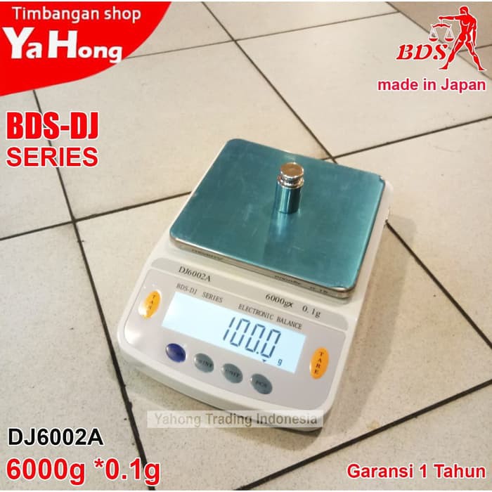 Timbangan Digital Lab Electronic Balance BDS-DJ DJ6002A 6000g 0.1g