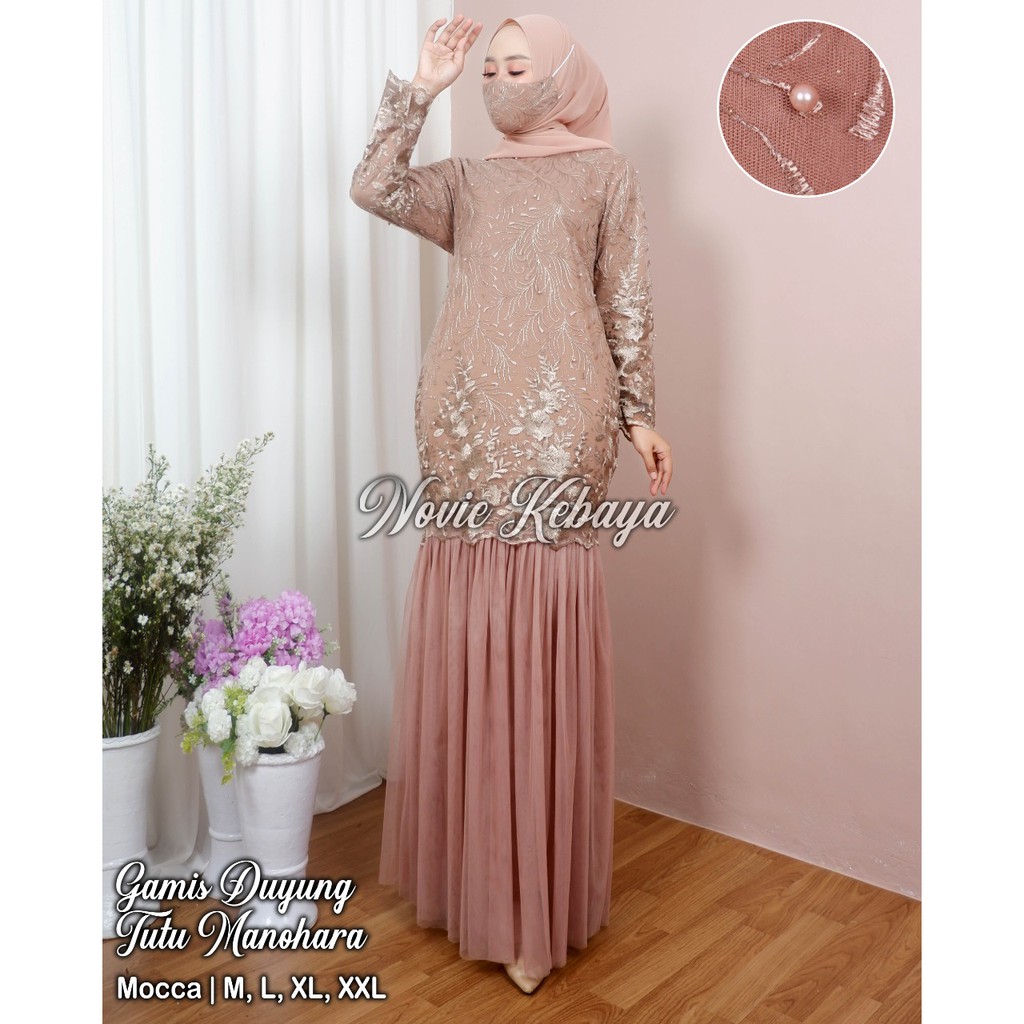 Gamis Modern / Gamis Duyung  Tutu / Kebaya Modern / Gamis Pesta / Gamis Pesta Mewah / Kebaya / Gamis