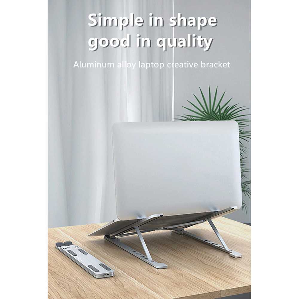 FGH Laptop Stand Aluminium Foldable Adjustable 11-17 Inch - P11