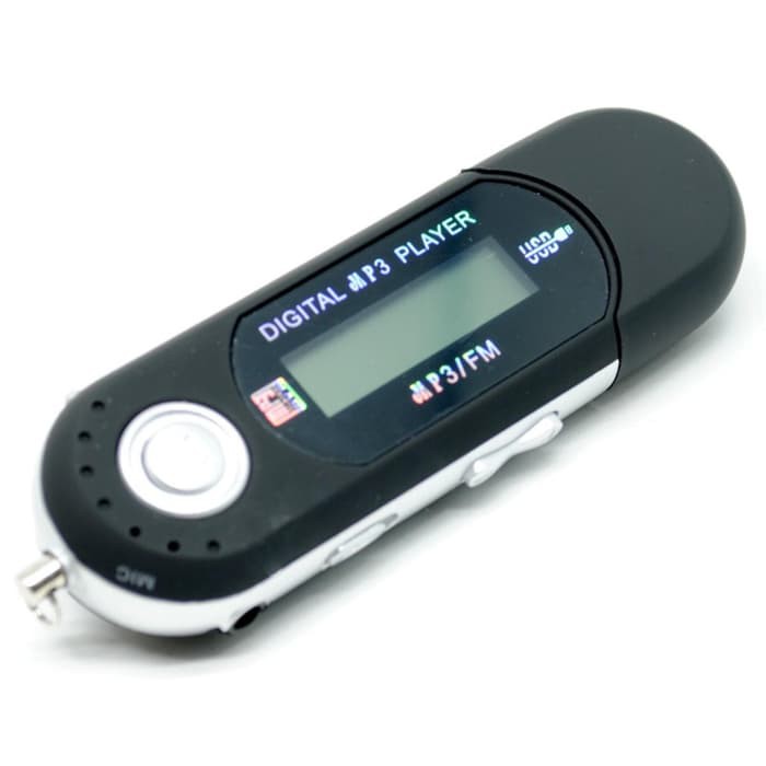 Mp3 Player - Media Player - Music Player Usb Mp3 Player Lcd Display Fm Radio Tf Slot - Dz3176-01 -