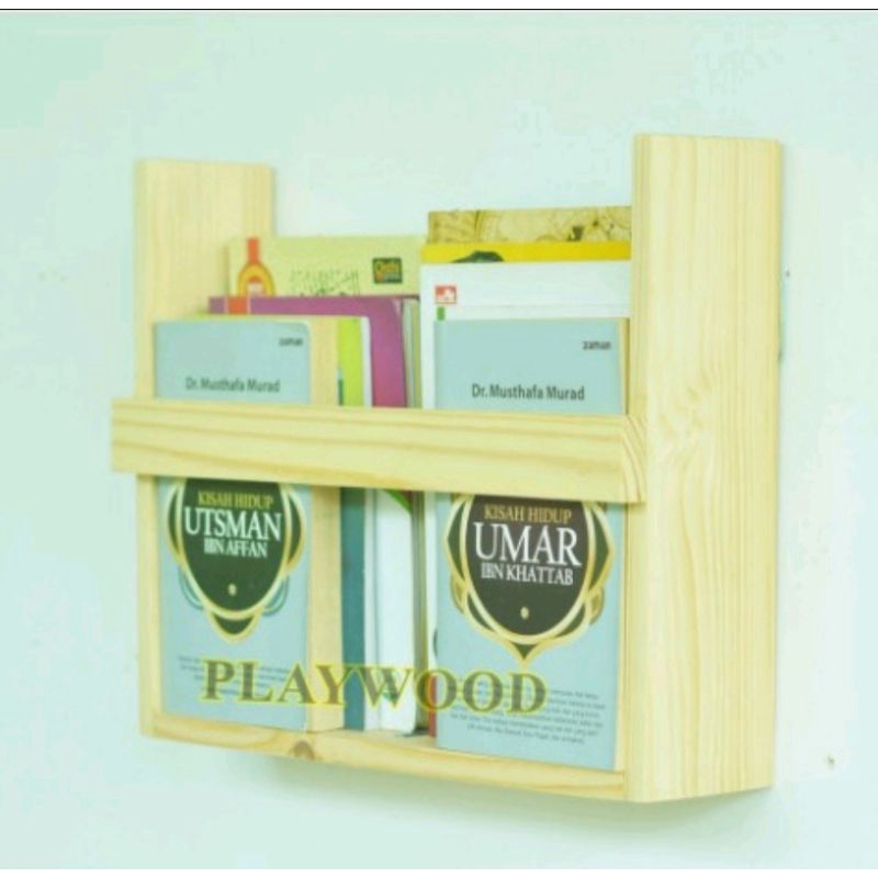 Rak Dinding Buku/Rak Dinding kayu Minimalis/Rak Buku Tempel Dinding