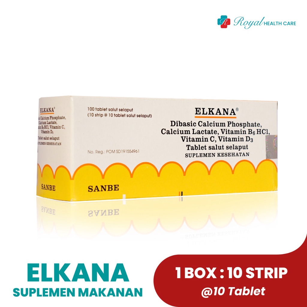 ELKANA STRIP 10 TABLET Multivitamin dan Mineral