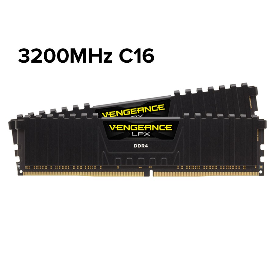 VENGEANCE LPX 32GB (2 x 16GB) DDR4 DRAM 3200MHz C16 CMK32GX4M2E3200C16