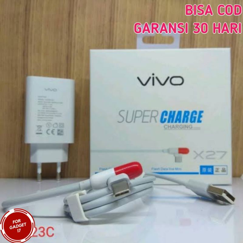 CHARGER VIVO ORIGINAL ORI CASAN TYPE TIPE C V19 Y91 Y50 V17 Y20 X50 PRO S1 PRO X27 Y30i Y30