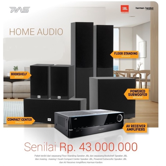 JBL HOME THEATER PACKAGE