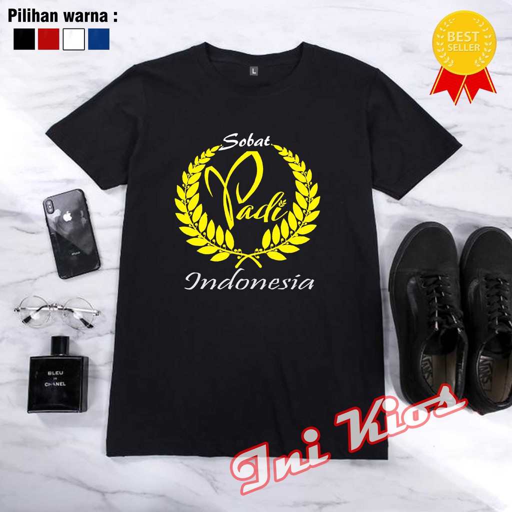 KEREN Baju Kaos SOBAT PADI INDONESIA keren pria wanita PADI REBORN Custom DISTRO NEW
