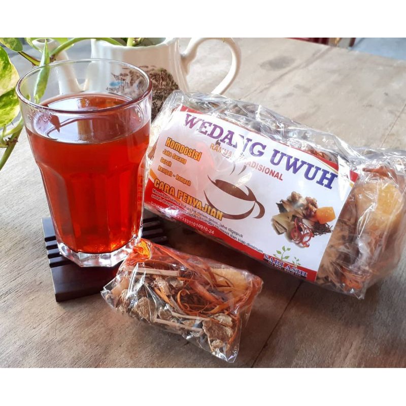 

Wedang Uwuh Solo/ Racikan Komplit wedang uwuh solo/ khas keraton solo diracik komplit dengan gula batu dan jahe