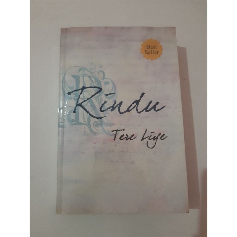 Rindu - Tere Liye (buku novel original second/preloved/bekas)