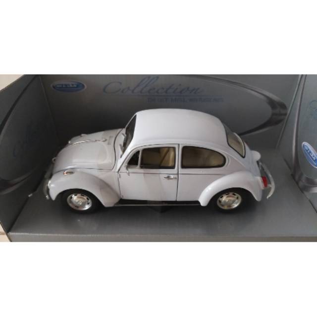 DIE CAST MOBIL WELLY 1:24 VW BEETLE